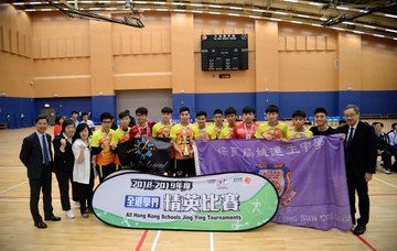 全港学界精英手球比赛 姚连生战略成功首称冠