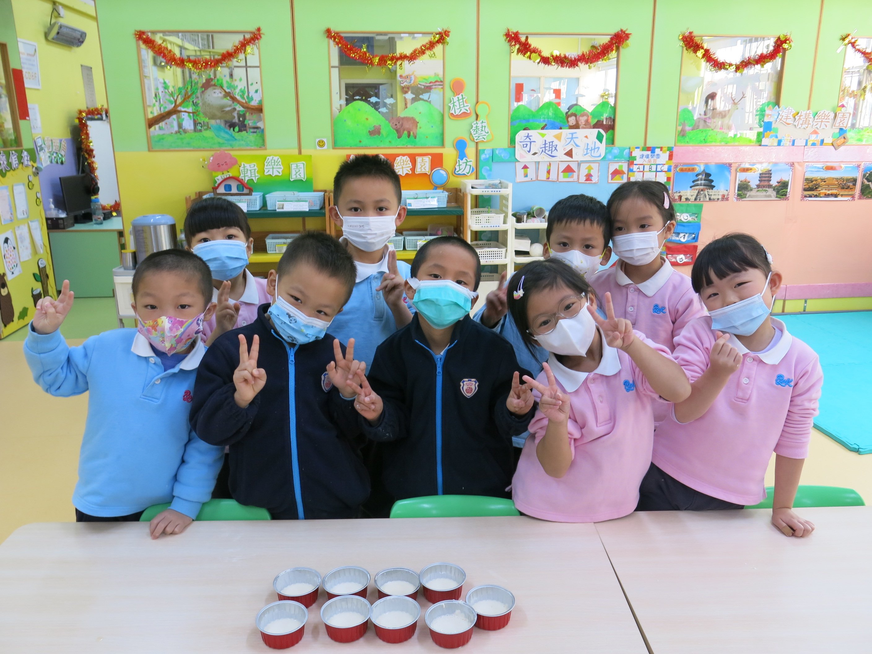 2025.01.20 幼儿制作年糕