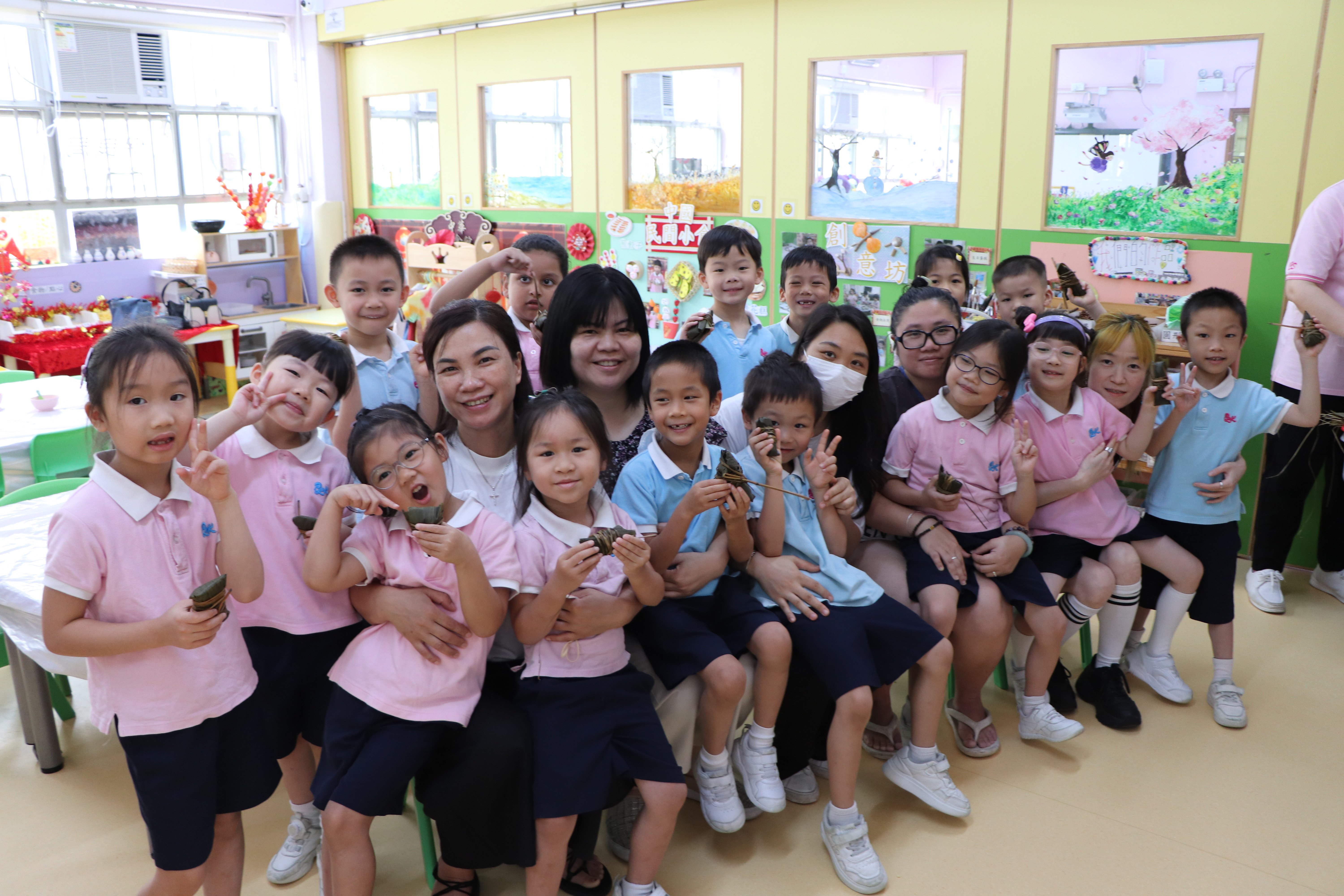 2025.05. 26-27 幼儿包粽子活动