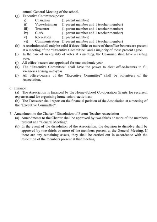 Constitution of Parent-Teacher Association