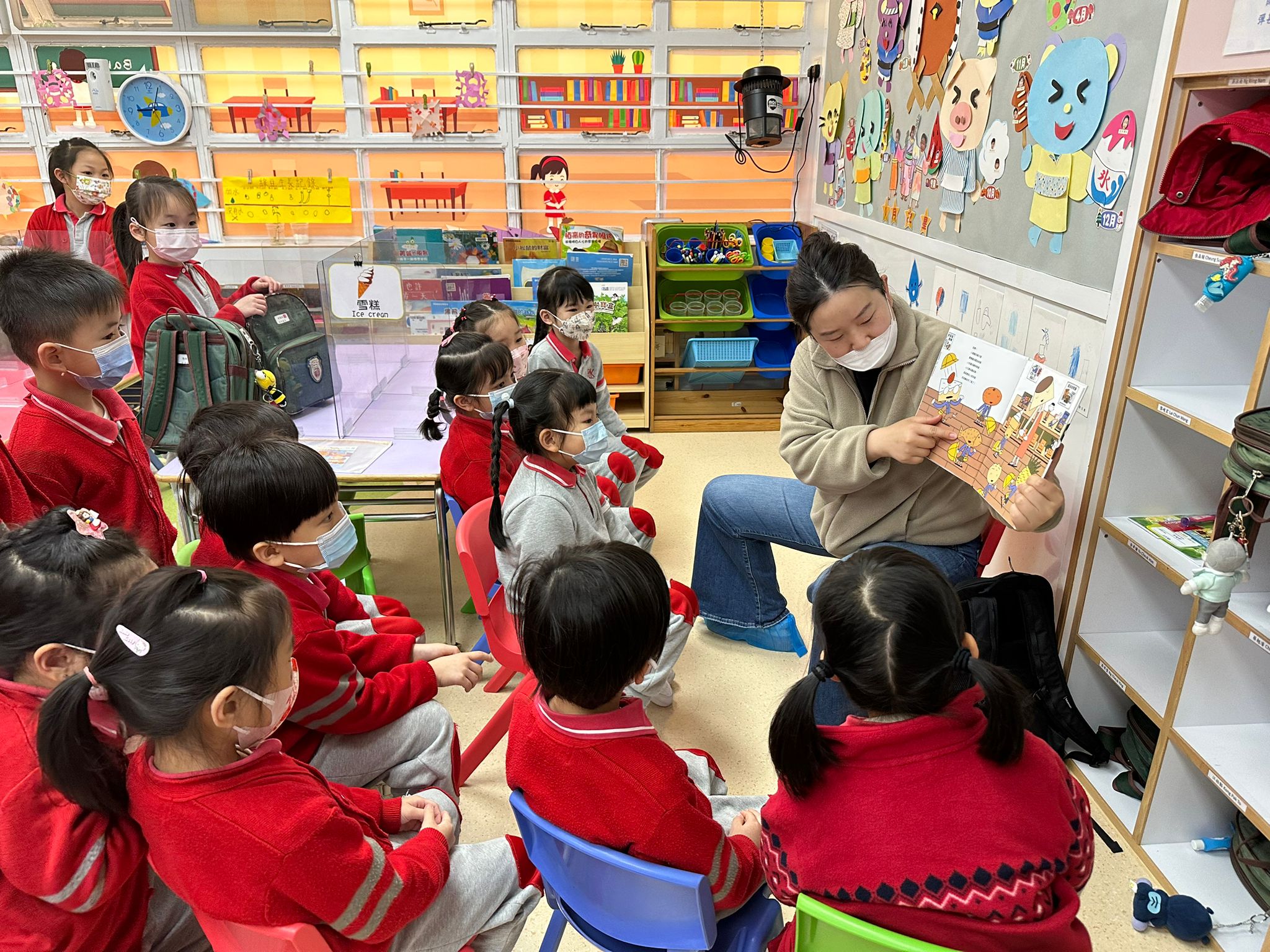 保良局馮梁結紀念幼稚園—故事爸媽工作坊