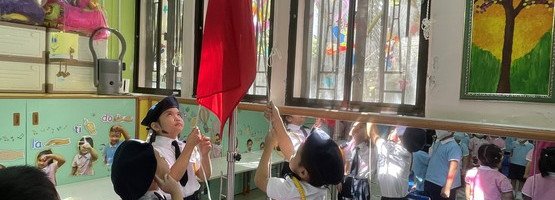 朱李月华幼稚园暨幼儿园 - 相簿 (30.09.2025 升旗仪式)