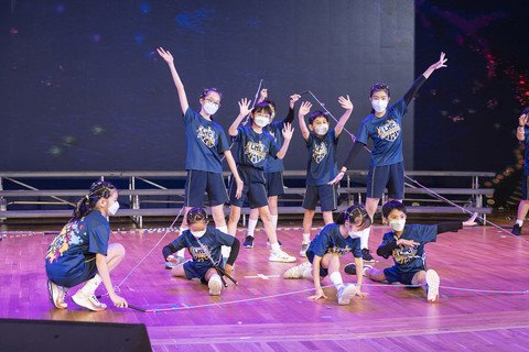 (Chinese only)保良局學生在匯演上精彩演出，包括精彩歌舞表演、聯校樂器演奏、花式跳繩、舞獅等。