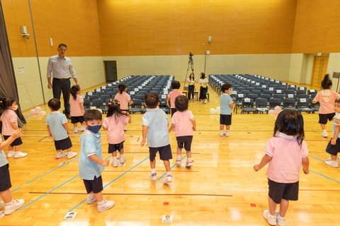 Closing Ceremony rehearsal