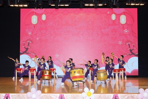 Closing Ceremony rehearsal