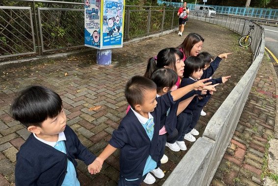 馬路上面有好多唔同嘅車啊~ 